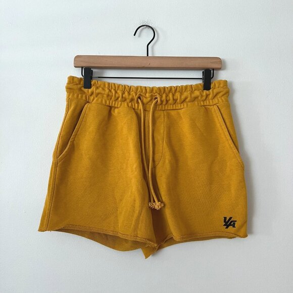 YoungLA Other - Youngla 102 Bodybuilding French Terry Shorts Gold Men's Size Large
